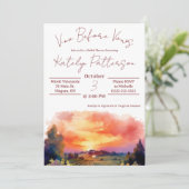 ヴィノウィーブウズヴィネヤードブライダルシャワー 招待状 (スタンド正面)