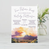 ヴィノウィーブウズヴィネヤードブライダルシャワー 招待状 (スタンド正面)