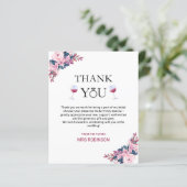 ヴィノウィーブウワインブライダルシャワーサンキューカード (スタンド正面)