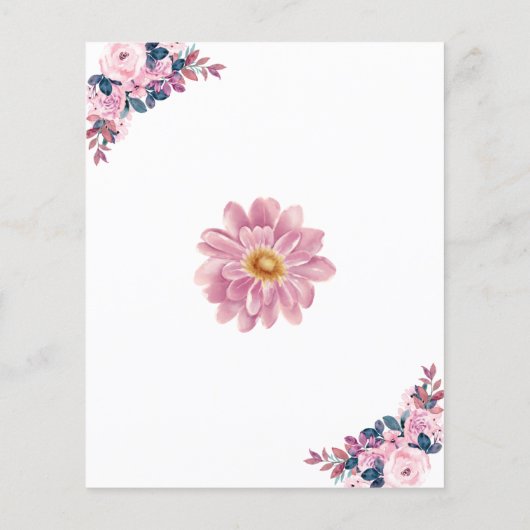 ヴィノウィーブウワインブライダルシャワーサンキューカード (裏面)