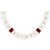 ヴィノウィーブスブライダルシャワー バンティングフラッグ (全)