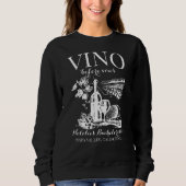 ヴィノウィーブーズバッハカスタムワイナリーバチェロレッテ スウェットシャツ (正面)