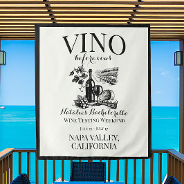 ヴィノウィーブーズバッハカスタムワイナリーバチェロレッテ タペストリー