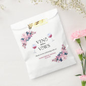 ヴィノウィーブーズフローラブライダルシャワー フェイバーバッグ (封をした状態)
