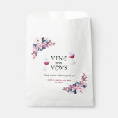 ヴィノウィーブーズフローラブライダルシャワー フェイバーバッグ (正面)