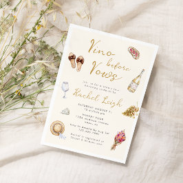 ヴィノウィーブーワイナリーピクニックバチェロレッテインヴィータ 招待状