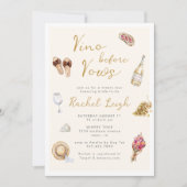 ヴィノウィーブーワイナリーピクニックバチェロレッテインヴィータ 招待状 (正面)