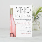 ヴィノウィーヴューバラピンクワインブライダルシャワー 招待状 (スタンド正面)