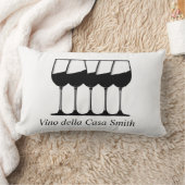 ヴィノデッラカーサワイン装飾用クッション ランバークッション (ブランケット)