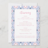 ヴィノビウズヴィネヤードバチェロレッテ 招待状 (裏面)