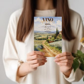 ヴィノビエエレガントイブーワイナリーブライダルシャワー 招待状