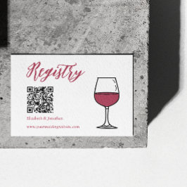 ヴィノビーンザヴォーズブライダルシャワー エンクロージャーカード