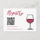 ヴィノビーンザヴォーズブライダルシャワー エンクロージャーカード (正面)