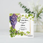 ヴィノブライダルシャワーブドウワイナリーワイン シーズンカード (スタンド正面)