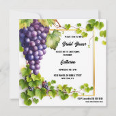 ヴィノブライダルシャワーブドウワイナリーワイン シーズンカード (正面)