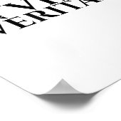 ヴィノベリタス_ラテン_古代ローマ_ワイン愛 ポスター (角)