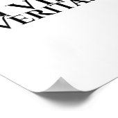 ヴィノベリタス_ラテン_古代ローマ_ワイン愛 ポスター (角)