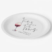 ヴィノモダンウィーズヘンパーティー ペーパープレート (アングル)