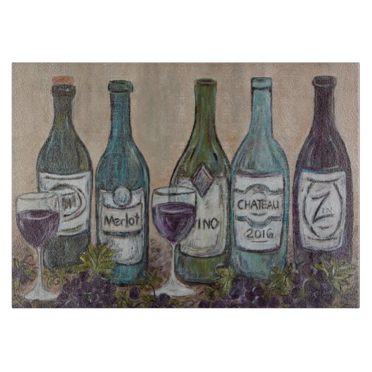 ヴィノワインボトル切断ボード カッティングボード (正面)