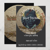 ヴィノ ワインパーティー ヴィン バンカーガイド 招待状 (正面/裏面)