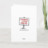 ヴィノ・ヴェリタスのクリスマスカード シーズンカード (裏面)