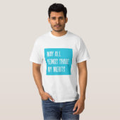 ヴィパッサナ瞑想は全て私の共有かもしれない Tシャツ (正面フル)