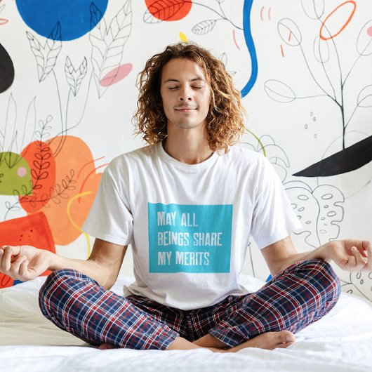 ヴィパッサナ瞑想は全て私の共有かもしれない Tシャツ