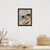 ヴィパリゼンヌアールデコ「ペネロペ」 ポスター (キッチン)