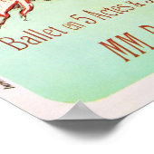 ヴィビアンエデンシアターオールドフランスのバレエダンスオペラ ポスター (角)