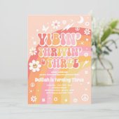 ヴィビン・トリヴィンと三つのGroovy 3番目の誕生日 招待状 (スタンド正面)