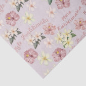 ヴィブテージプルメリアアンドハイビスカスメレカリキマカ 薄葉紙 (詳細)