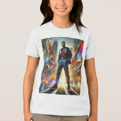 ヴィベスはっきりしたアーバングラフィティTシャツ トライブレンドTシャツ (正面)