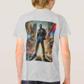 ヴィベスはっきりしたアーバングラフィティTシャツ トライブレンドTシャツ (裏面)