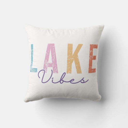 ヴィベス湖 クッション (裏面)