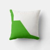 ヴィベ前向きス抽象芸術アートクッション枕 クッション (裏面)