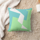 ヴィベ前向きス抽象芸術アートクッション枕 クッション (ブランケット)