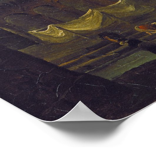 ヴィラの堀のウォシュラーレミイタリアンー ポスター (角)