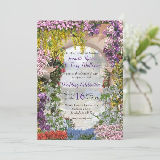 ヴィラオイタリアンーバーアレイク招待状 招待状 (スタンド正面)