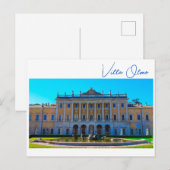 ヴィラオルモレイクコモイタリア ポストカード (正面/裏面)