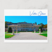 ヴィラオルモレイクコモイタリア ポストカード (正面)