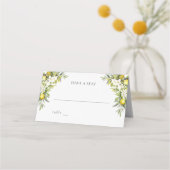 ヴィラズイタリアンレモン&オリーブ プレイスカード (正面)