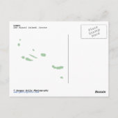 ヴィラダラゴアアゾレス ポストカード (裏面)