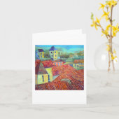 'ヴィラトップス'グリーティングカード カード (黄色い花)