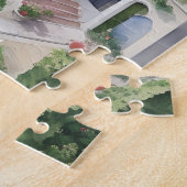 ヴィラトレビルポジターノイタリアア独占的ート ジグソーパズル (側面)