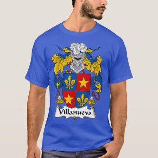 ヴィラヌエヴァコートオブアームズ家紋 Tシャツ