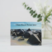 ヴィラノビーチ、フロリダ州インレット シーズンポストカード (スタンド正面)