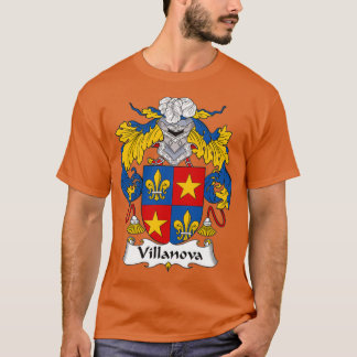 ヴィラノヴァコートオブアームズ家紋 Tシャツ