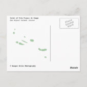 ヴィラフランカドカンポ島 ポストカード (裏面)