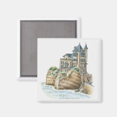 ヴィラベルザビアリッツ、フランス マグネット (正面/裏面)