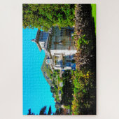 ヴィラベルナスコニチェルノブバイオレイクコモイタリア ジグソーパズル (縦)